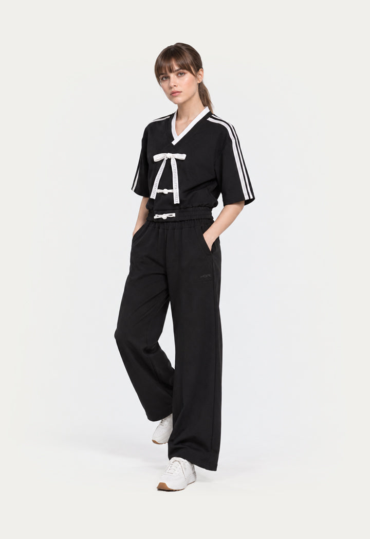Sporty Wide-Leg Trousers