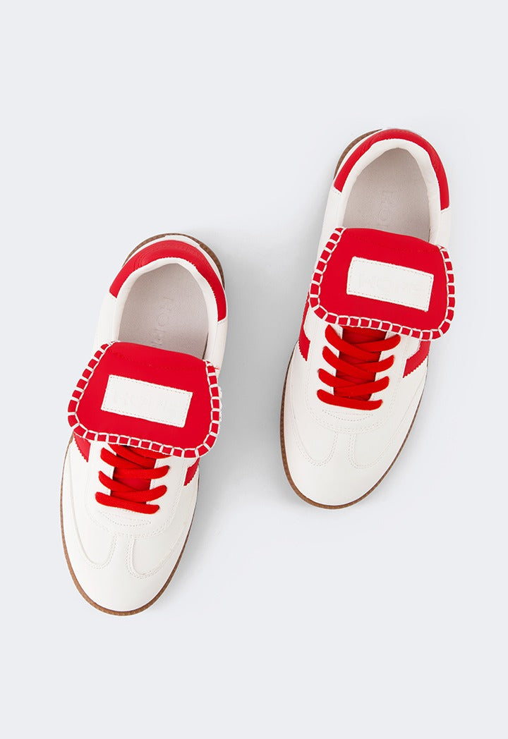 Hope Vibrant Flat Sneakers White