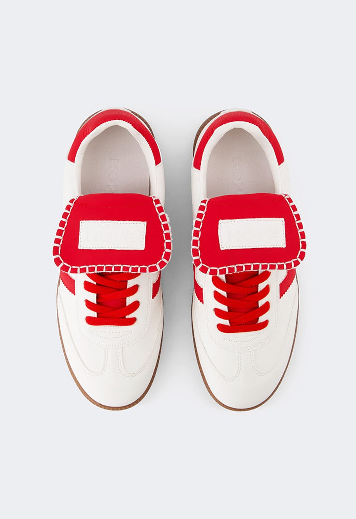 Hope Vibrant Flat Sneakers White