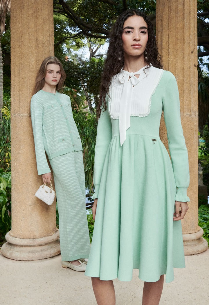 Wide Legs Elastic Trouser Mint