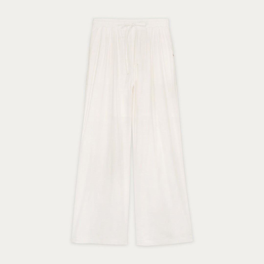 High Waist Wide Leg Trouser