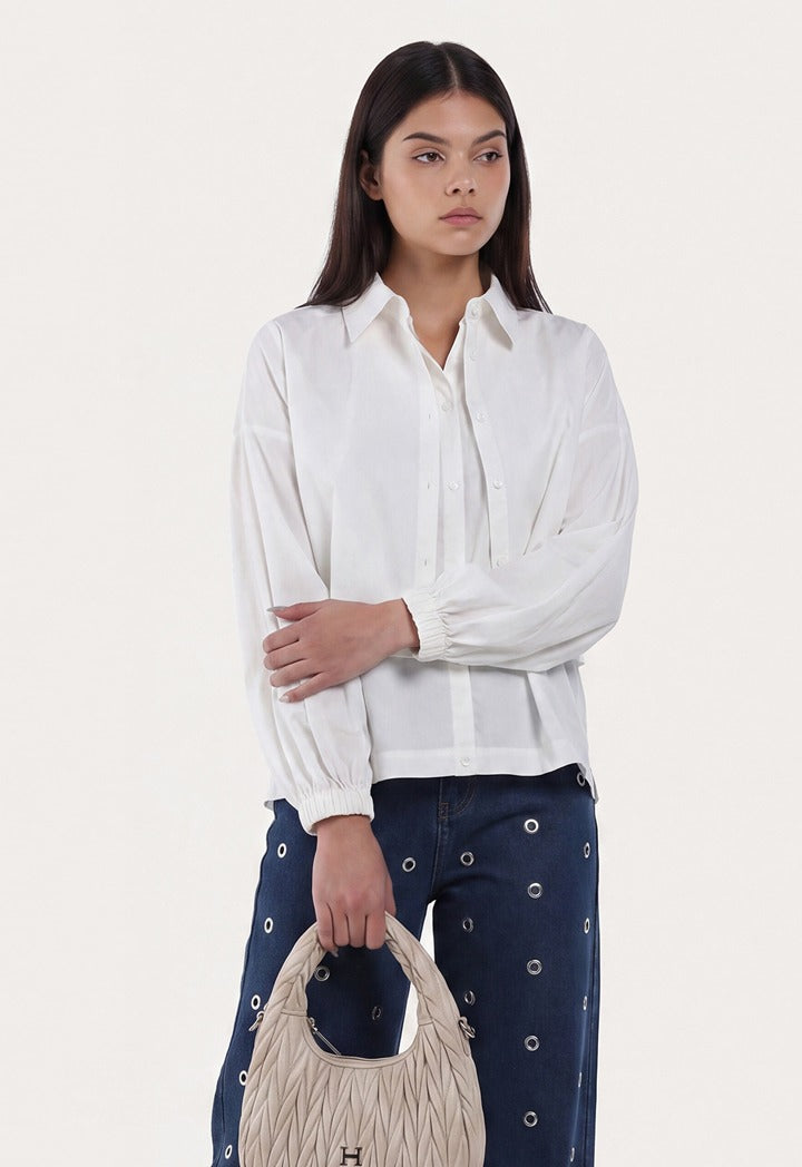 Overlay High Low Shirt