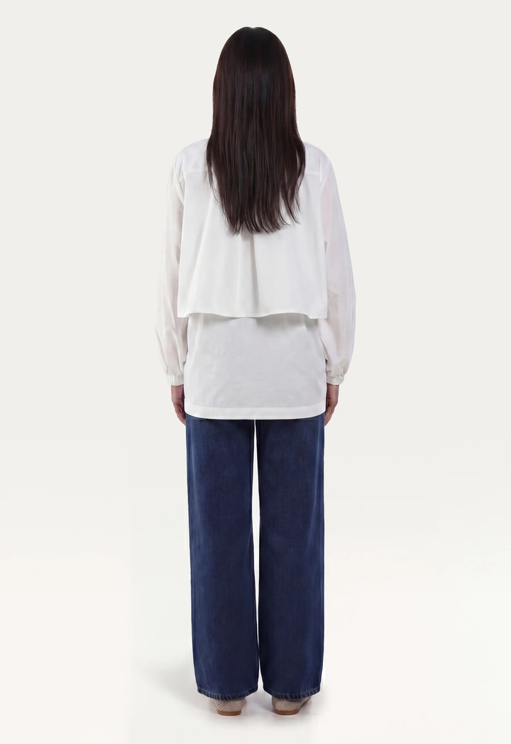 Overlay High Low Shirt