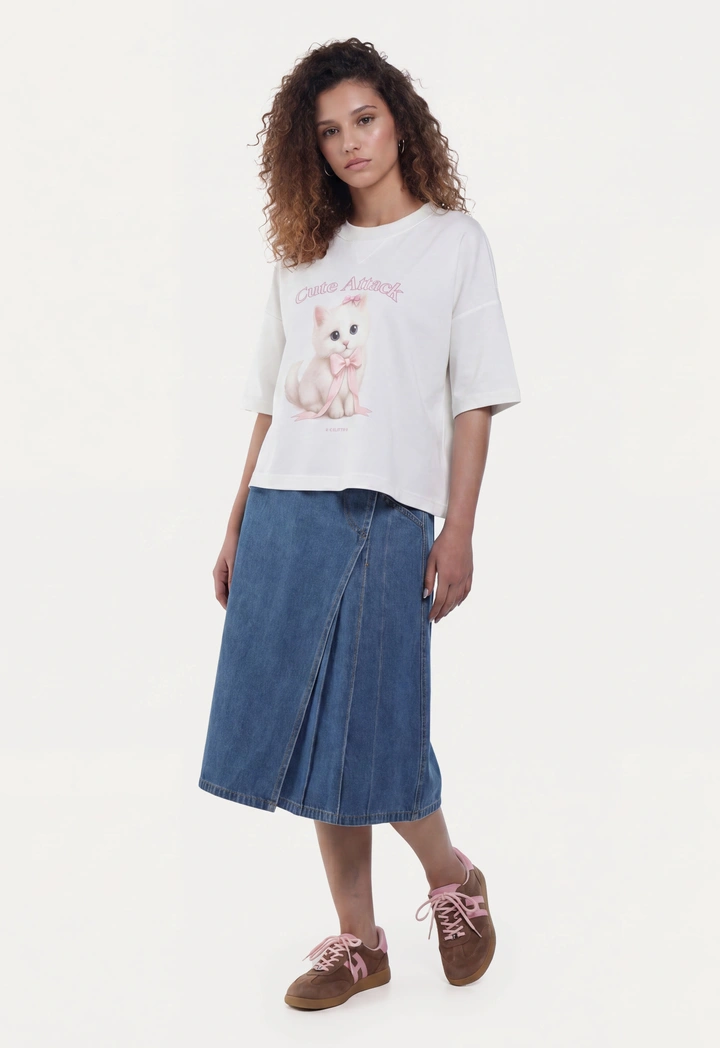 Drop Shoulder Relaxed T-Shirt