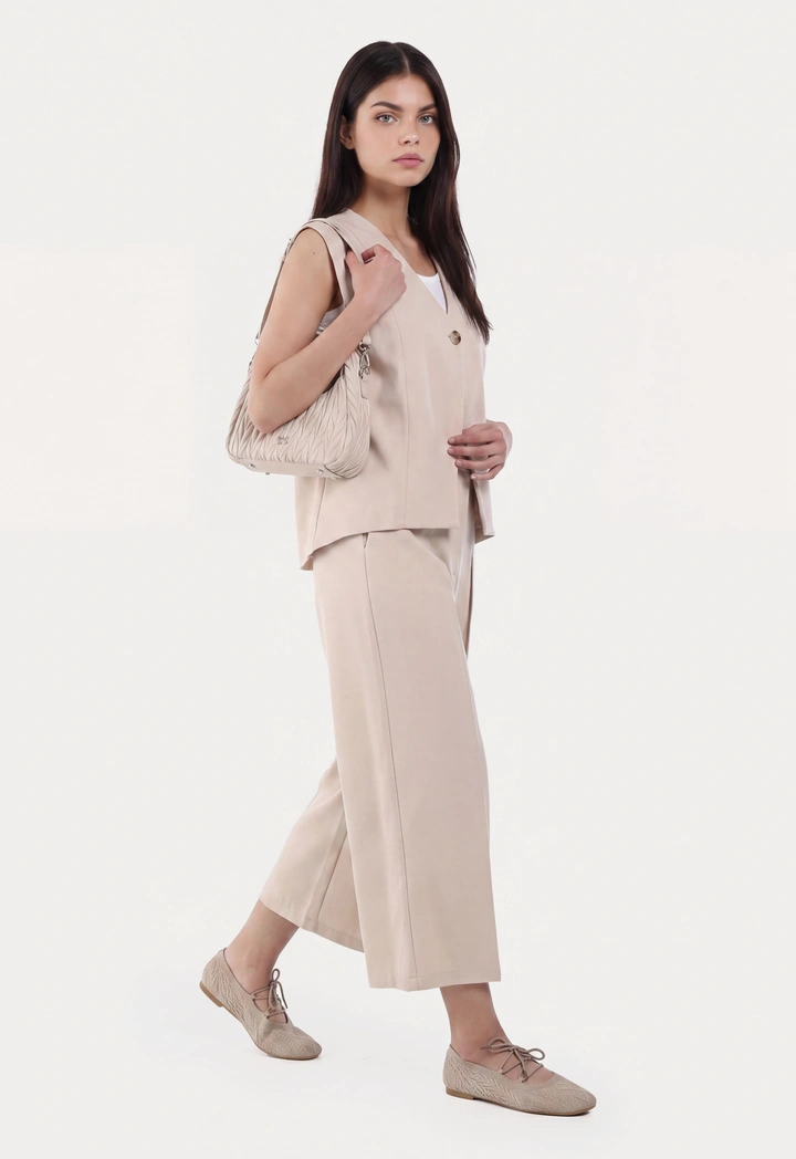 High Low Solid Vest