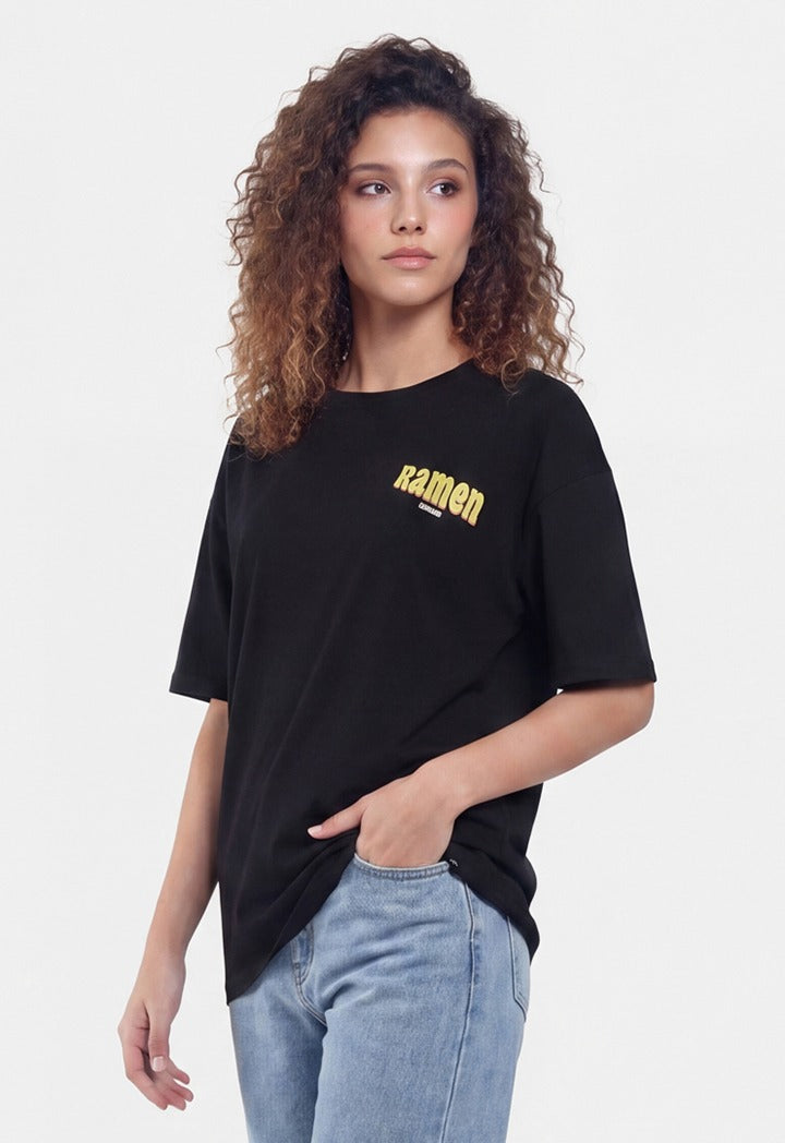 Oversize Printed Top