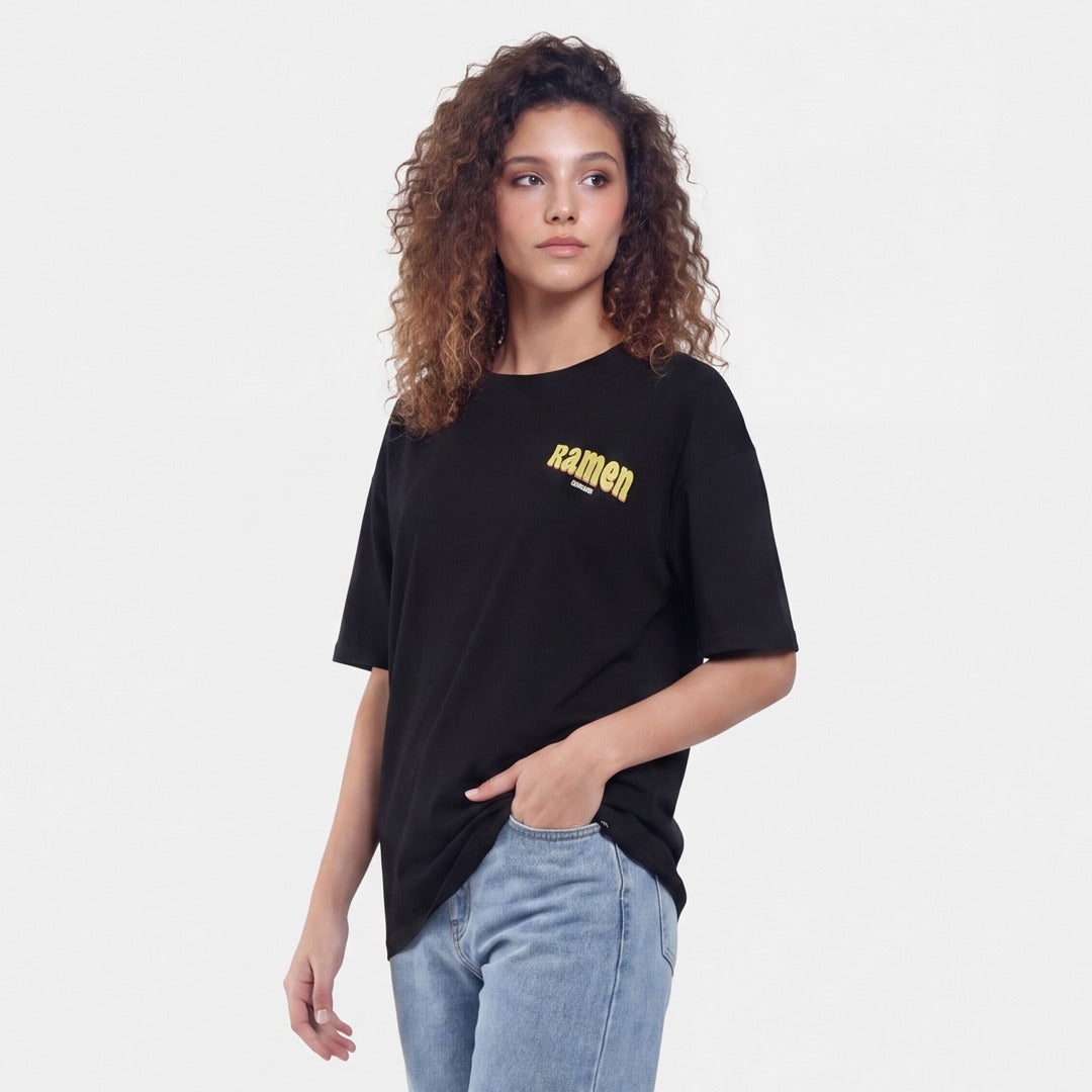 Oversize Printed Top