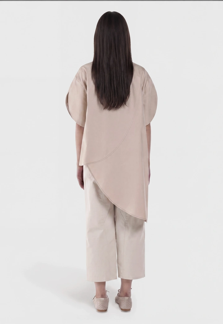 Asymmetrical Solid Shirt