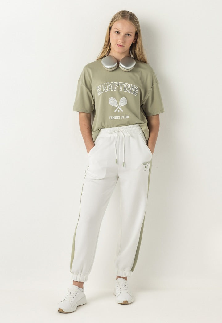 Hope Elastic Hems Sweatpants Off White