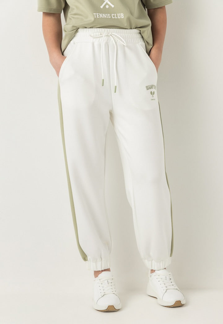 Hope Elastic Hems Sweatpants Off White