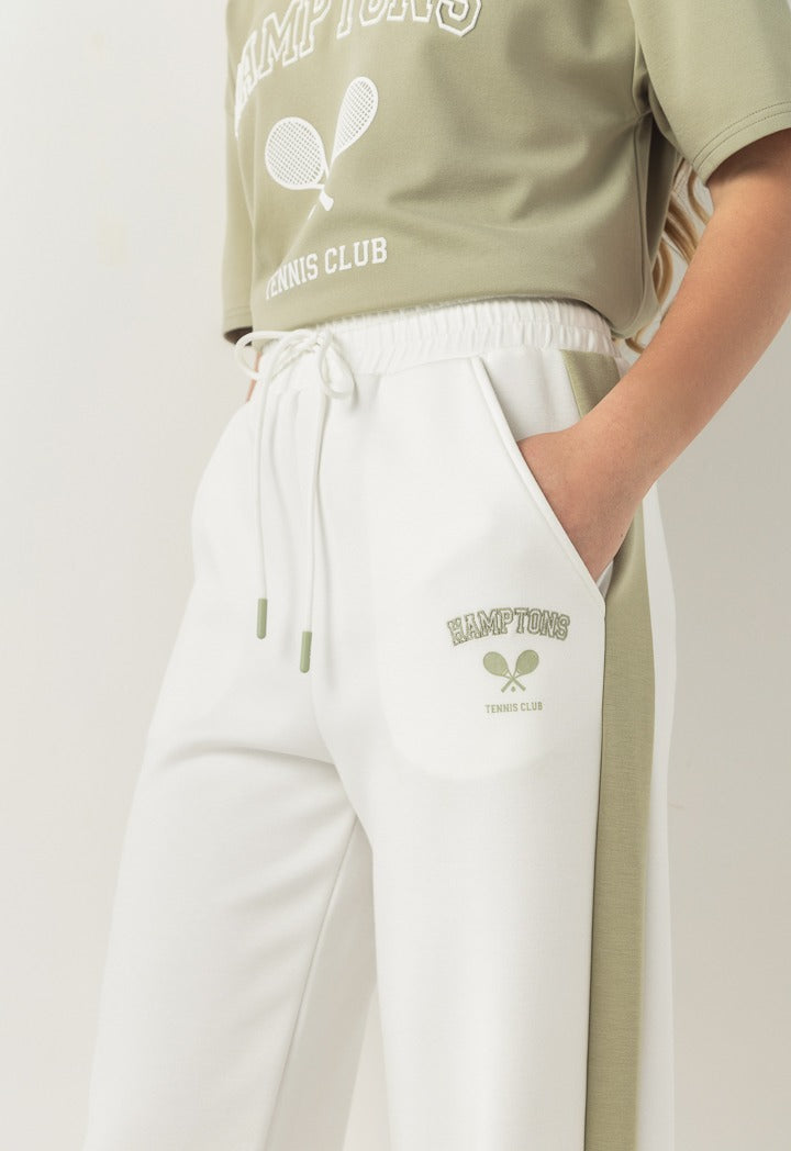 Hope Elastic Hems Sweatpants Off White