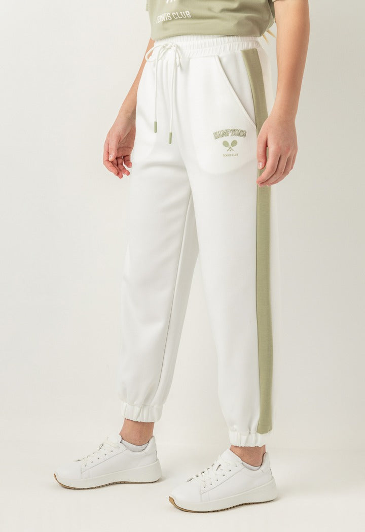 Hope Elastic Hems Sweatpants Off White