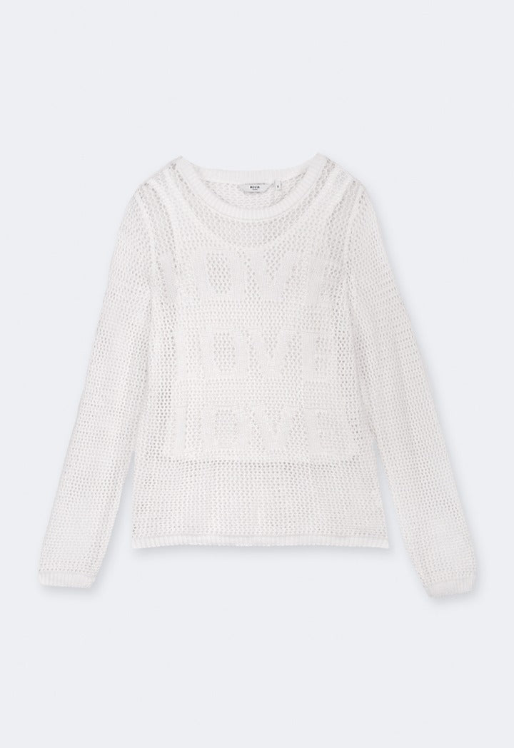 Hope Net Top Combo (2Pcs) Off White
