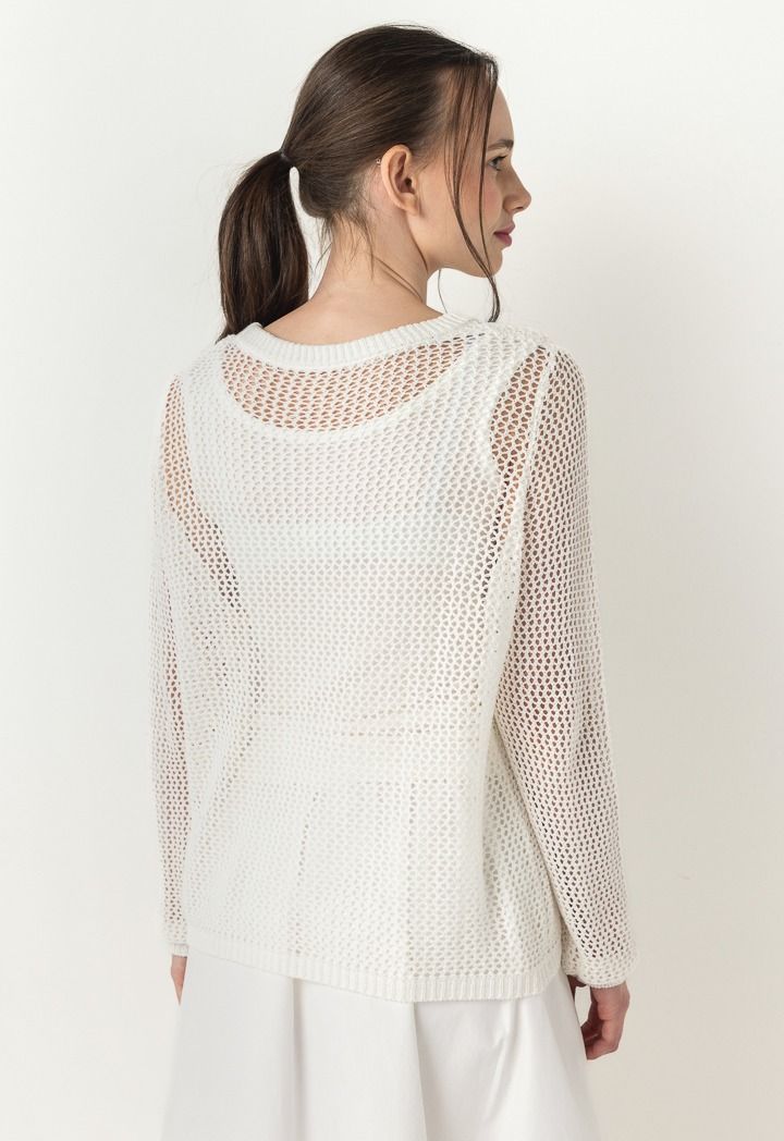Hope Net Top Combo (2Pcs) Off White