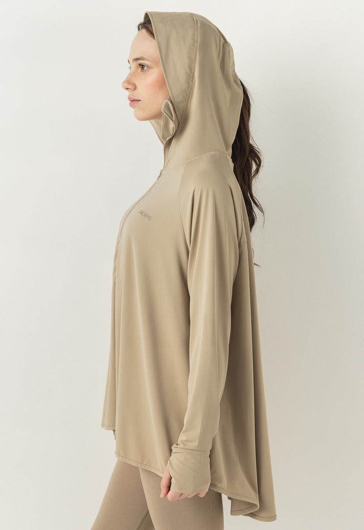 Hope Tunic Sporty Jacket Light Brown