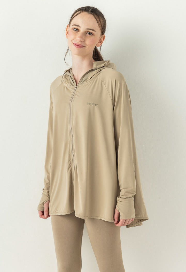 Hope Tunic Sporty Jacket Light Brown