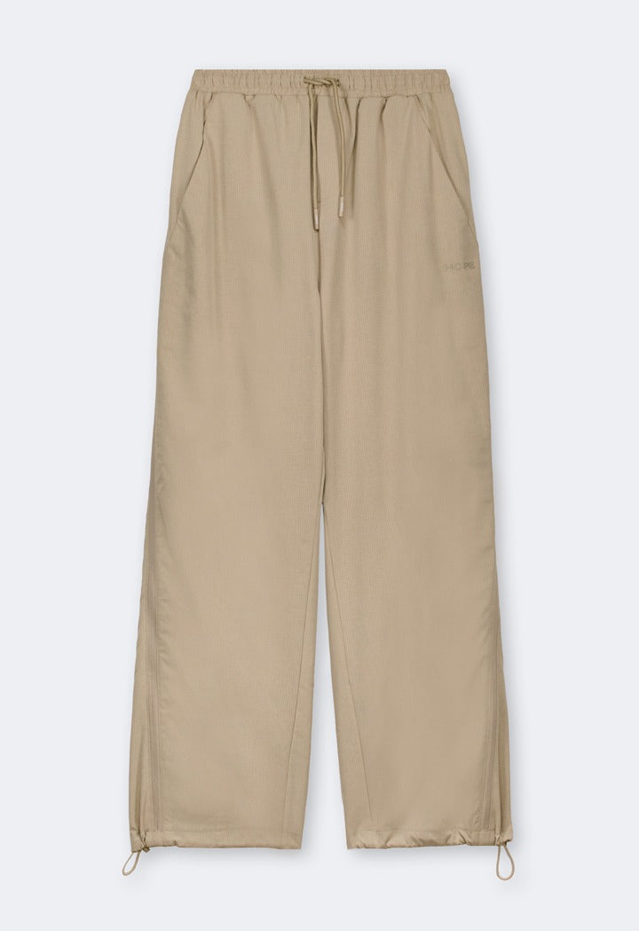 Hope Solid Sporty Pants Light Brown