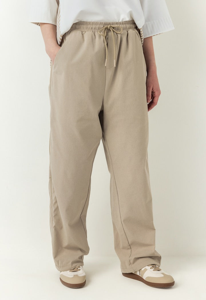 Hope Solid Sporty Pants Light Brown