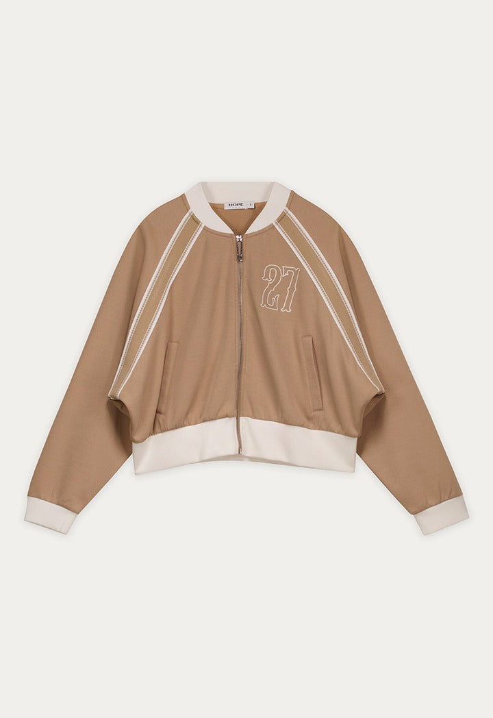 Two Toned Embroidered Jacket