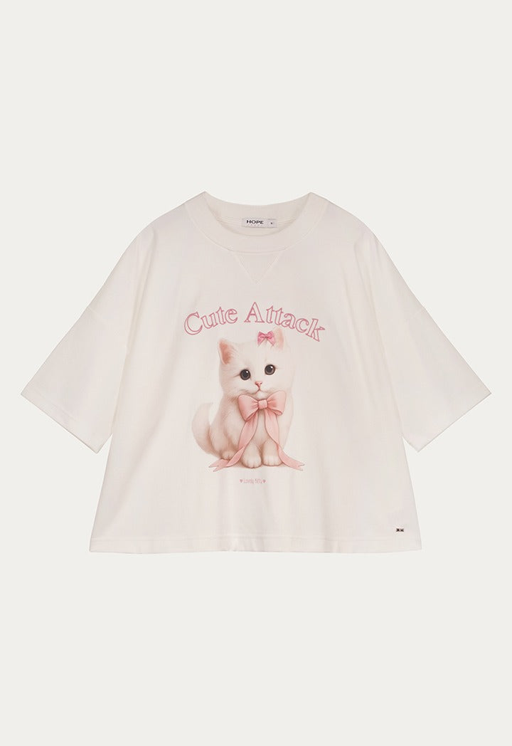 Drop Shoulder Relaxed T-Shirt