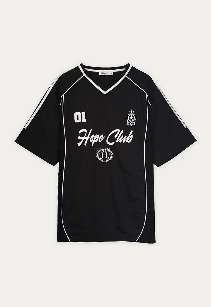 Embroidered Printed Sporty T-Shirt