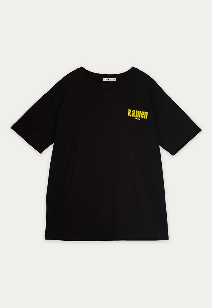 Oversize Printed Top
