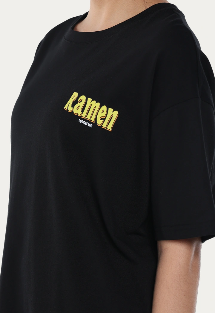 Oversize Printed Top