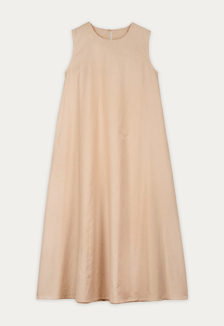 Two Tone Embroidered Abaya Set (2Pcs) Black